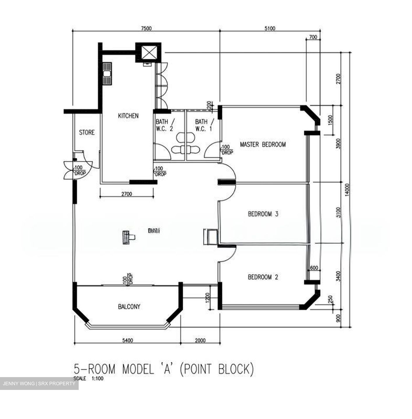 Blk 7 Teck Whye Heights I (Choa Chu Kang), HDB 5 Rooms #507771611